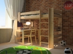 Набор мебели для детской комнаты, кровать-чердак с лестницей